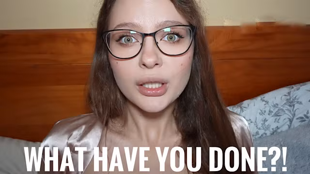 “Did you cum in my pussy?” I cum in my stepmom after rubbing her pussy.