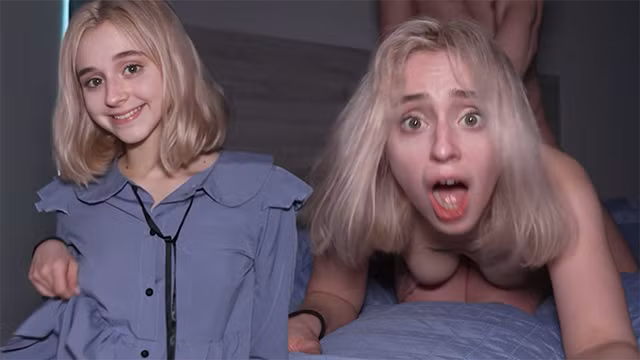 From cute to crazy - submissive slut has an eye-opening orgasm