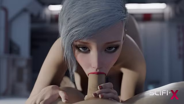 Hot Blonde Meta on Nexus 3 Orbit 💦 Hardcore Anal Fuck & Deepthroat in Futuristic VR World