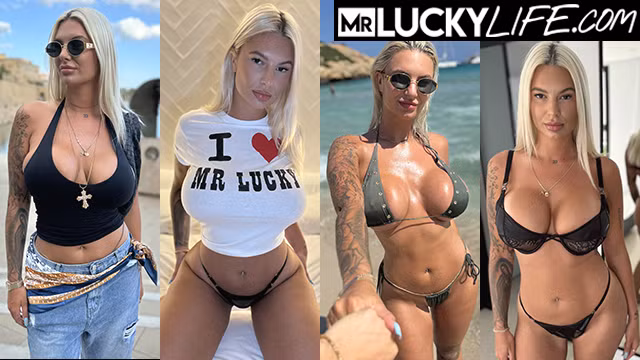 Summer in Mallorca with busty blonde Cameron Cohen