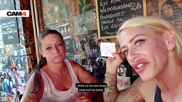 Hot Lesbian Hookups: 2 Naughty Milfs From Germany